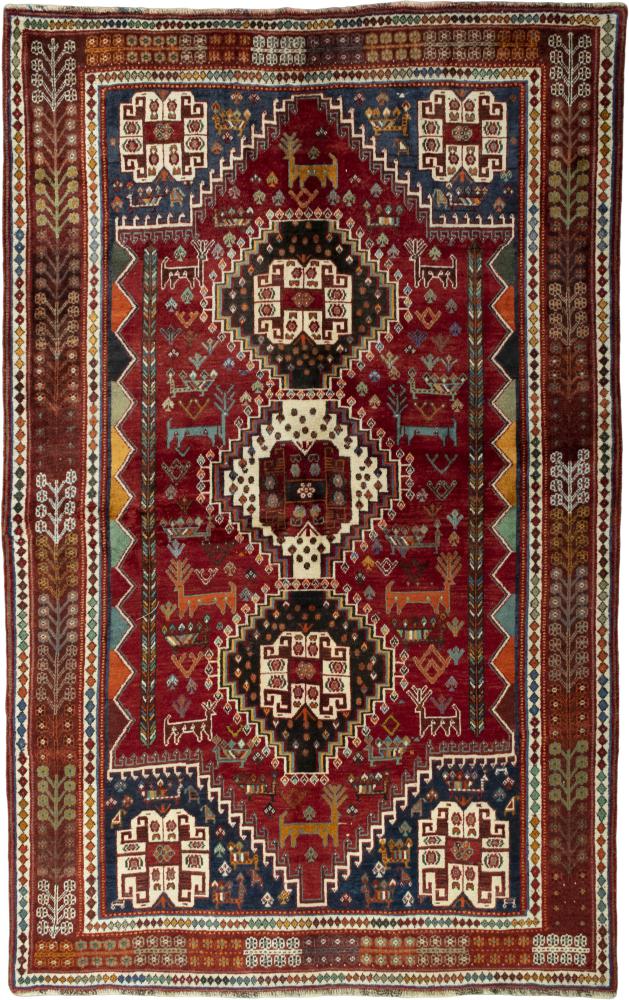 Persian Rug Shiraz 269x175 269x175, Persian Rug Knotted by hand