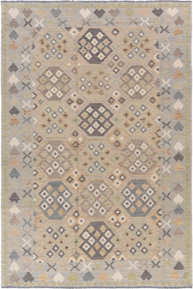 Afgański dywan Kilim Afghan 301x201 301x201, Dywan perski Ręcznie tkany