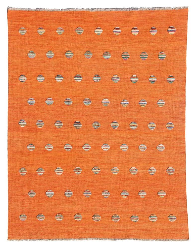 Alfombra afgana Kilim Afghan Nimbaft Edition 198x164 198x164, Alfombra persa Tejido a mano