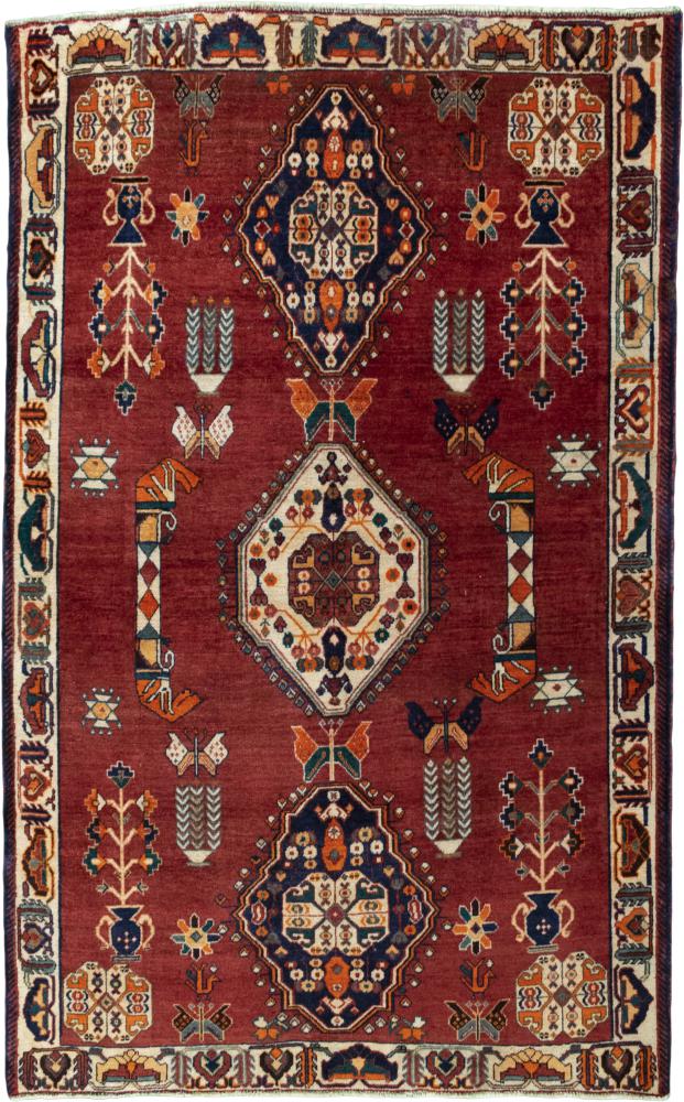 Perserteppich Shiraz 204x129 204x129, Perserteppich Handgeknüpft