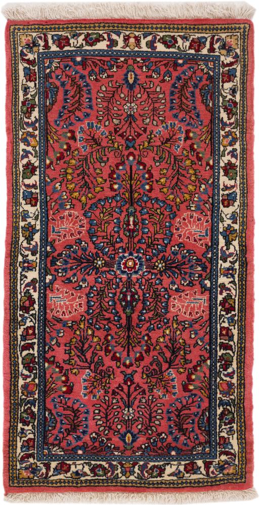 Tappeto persiano Saruk 125x70 125x70, Tappeto persiano Annodato a mano