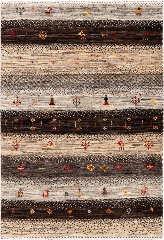 Persian rug Persian Gabbeh Loribaft Atelier 84x59 84x59, Persian rug Hand-knotted