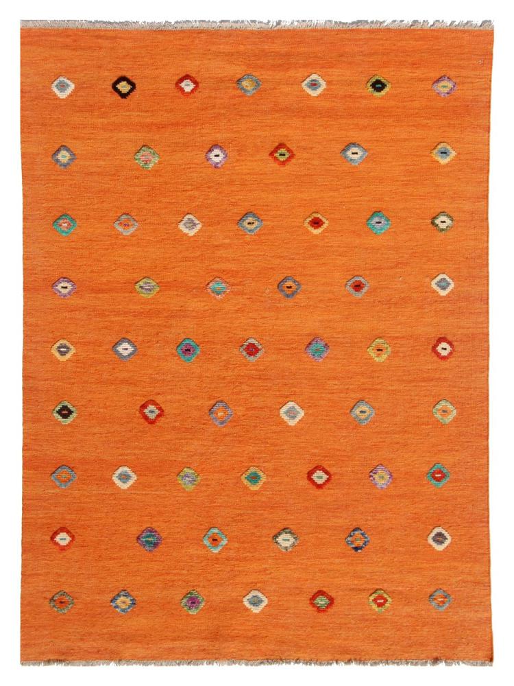 Alfombra afgana Kilim Afghan Nimbaft Edition 200x153 200x153, Alfombra persa Tejido a mano