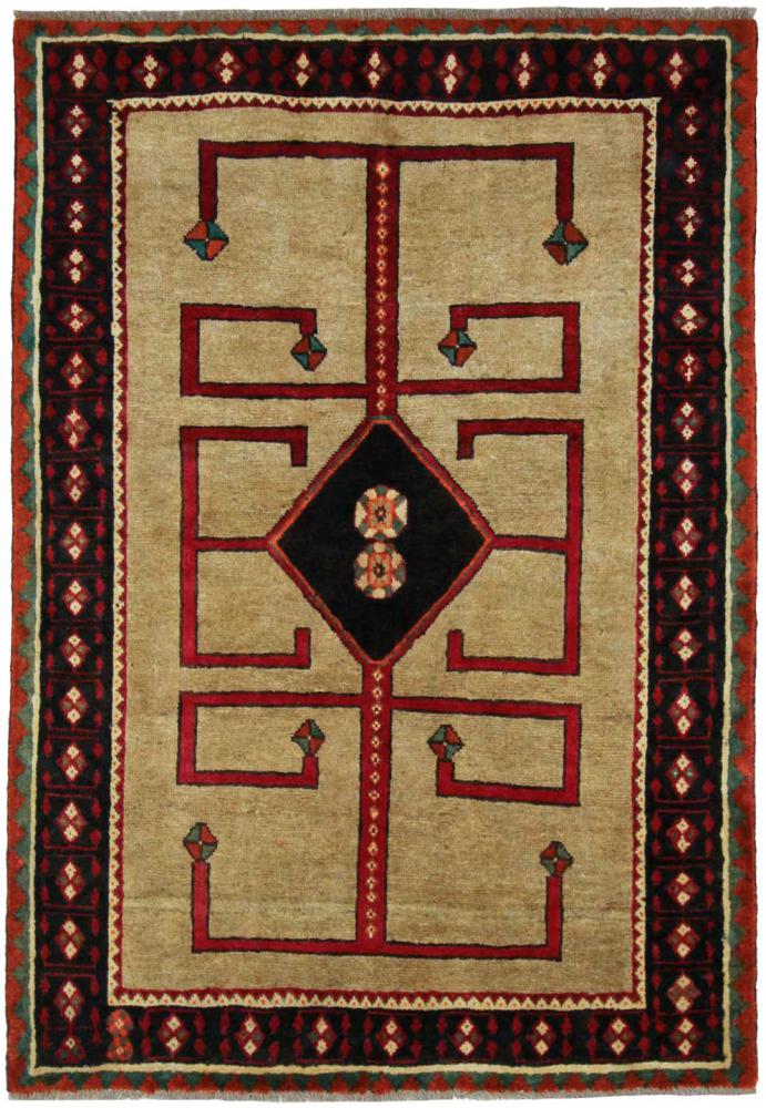 Persisk tæppe Shiraz 189x133 189x133, Persisk tæppe Knyttet i hånden