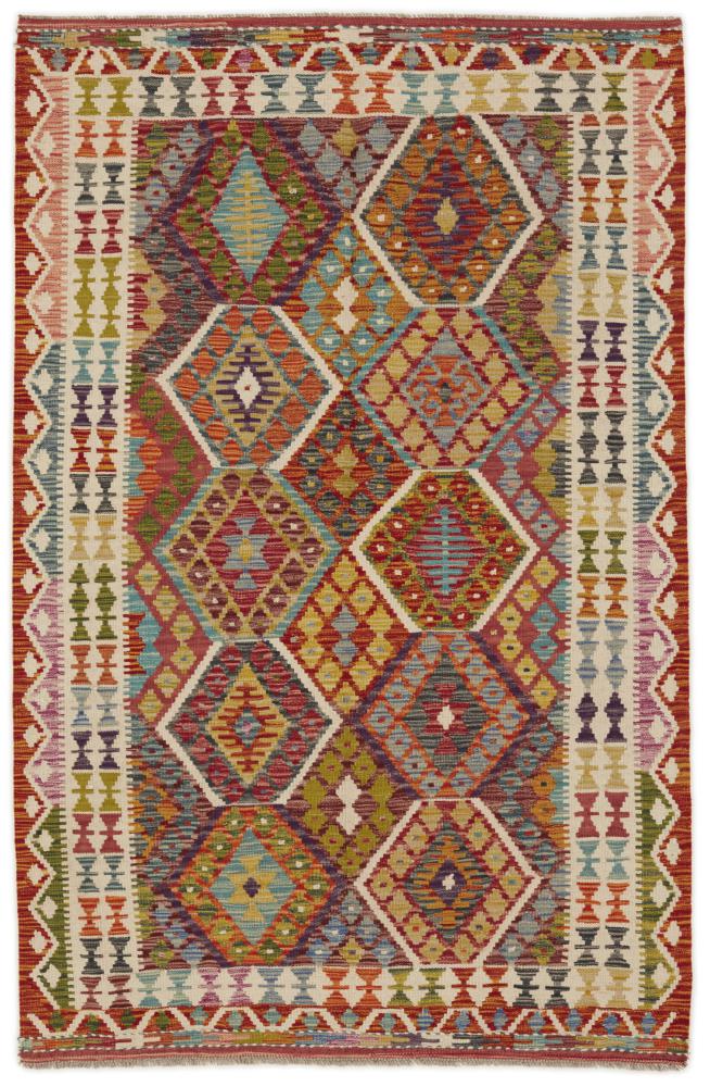 Afgán szőnyeg Kilim Afgán 196x125 196x125, Perzsa szőnyeg szőttesek