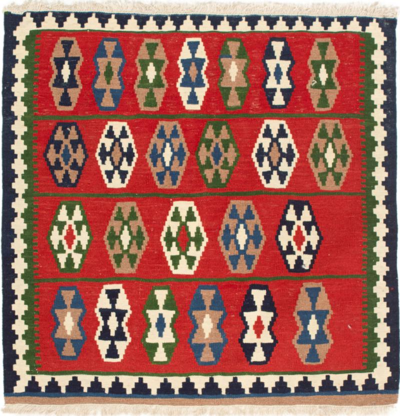 Tapete persa Kilim Fars 99x99 99x99, Tapete persa Tecido à mão