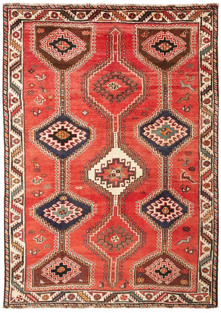 Perserteppich Shiraz 241x171 241x171, Perserteppich Handgeknüpft