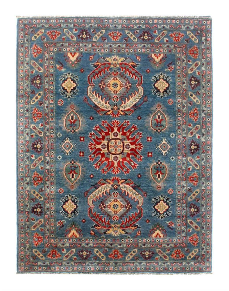 Afghan rug Kazak Ghazni 208x151 208x151, Persian Rug Knotted by hand