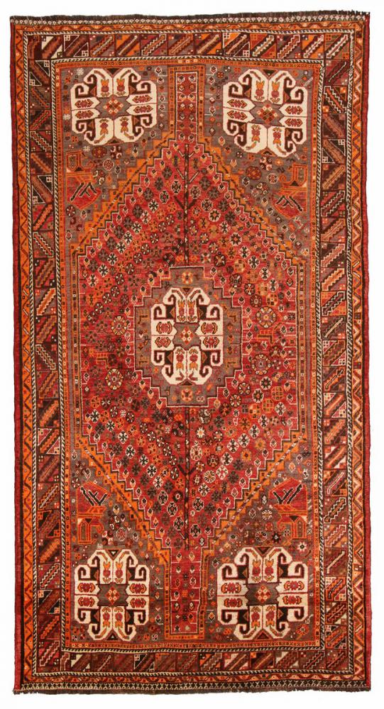 Persian Rug Ghashghai 281x143 281x143, Persian Rug Knotted by hand