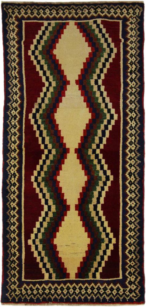 Persisk tæppe Shiraz 199x95 199x95, Persisk tæppe Knyttet i hånden