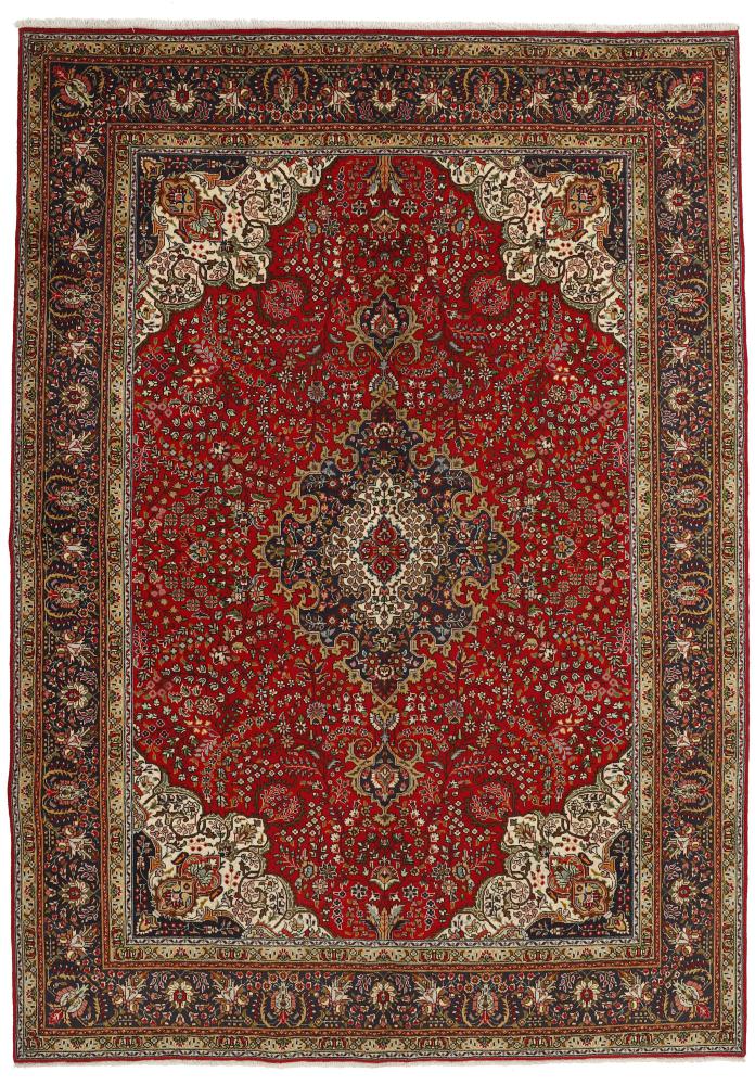 Tapete persa Tabriz 40Raj 346x254 346x254, Tapete persa Atado à mão