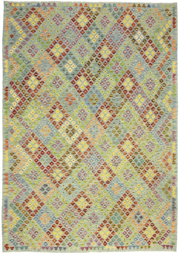 Tapete afegão Kilim Afegão 295x208 295x208, Tapete persa Tecido à mão