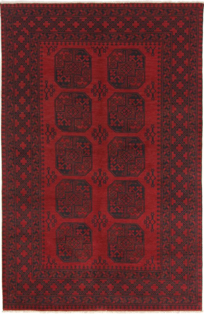 Tapete afegão Afegão Akhche 241x154 241x154, Tapete persa Atado à mão