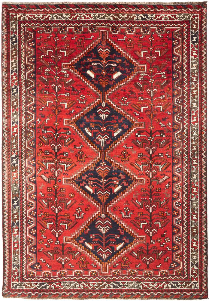 Perserteppich Shiraz 261x181 261x181, Perserteppich Handgeknüpft