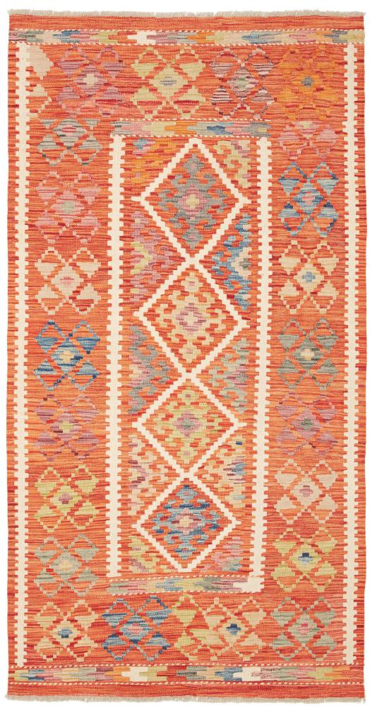 Afgán szőnyeg Kilim Afgán 198x104 198x104, Perzsa szőnyeg szőttesek