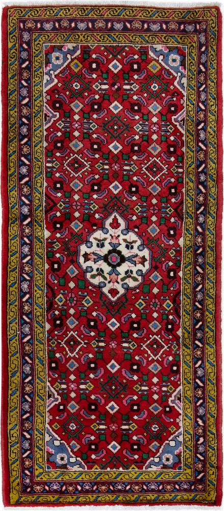 Persian Rug Hosseinabad 5'10"x2'5" 5'10"x2'5", Persian Rug Knotted by hand
