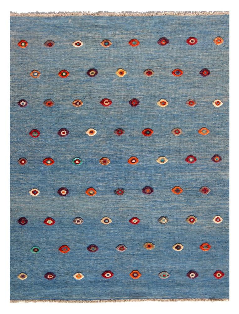 Alfombra afgana Kilim Afghan Nimbaft Edition 198x152 198x152, Alfombra persa Tejido a mano