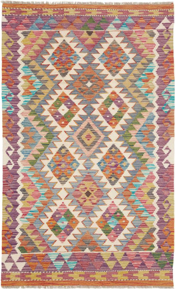 Afgański dywan Kilim Afghan 162x100 162x100, Dywan perski Ręcznie tkany