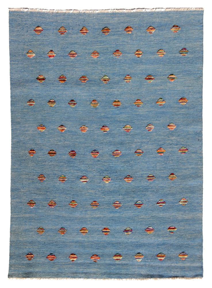 Alfombra afgana Kilim Afghan Nimbaft Edition 201x151 201x151, Alfombra persa Tejido a mano