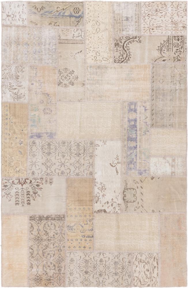 Persian Rug Patchwork 300x200 300x200, Persian Rug Knotted by hand
