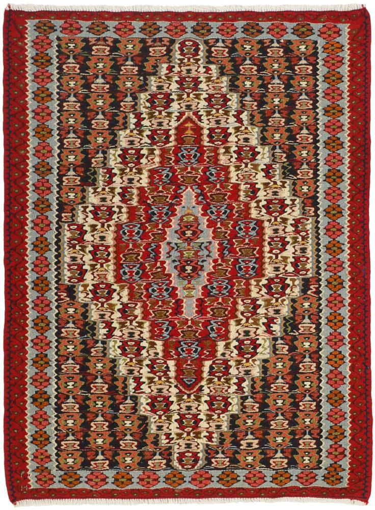 Tapete persa Kilim Senneh 105x76 105x76, Tapete persa Atado à mão