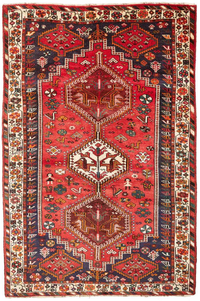 Persian Rug Shiraz 254x171 254x171, Persian Rug Knotted by hand