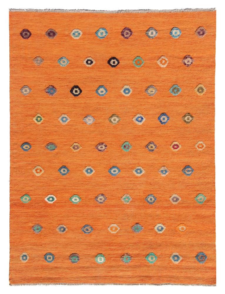 Alfombra afgana Kilim Afghan Nimbaft Edition 195x158 195x158, Alfombra persa Tejido a mano