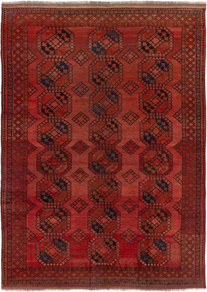 Afghanischer Teppich Afghan Bukhara Antik 390x280 390x280, Perserteppich Handgeknüpft