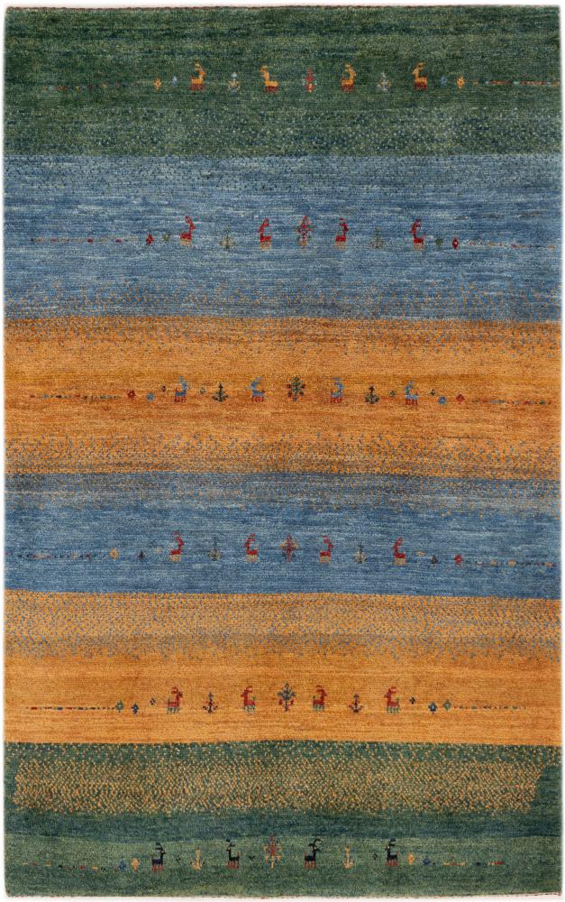 Persisk tæppe Persisk Gabbeh Kashkuli Banafsheh 196x126 196x126, Persisk tæppe Knyttet i hånden