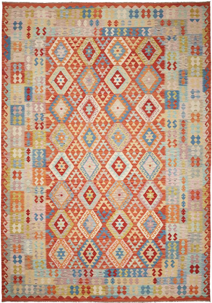 Tapete afegão Kilim Afegão 363x256 363x256, Tapete persa Tecido à mão