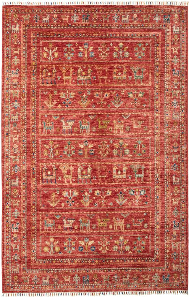 Pakistaans tapijt Arijana Shaal 217x141 217x141, Perzisch tapijt Handgeknoopte