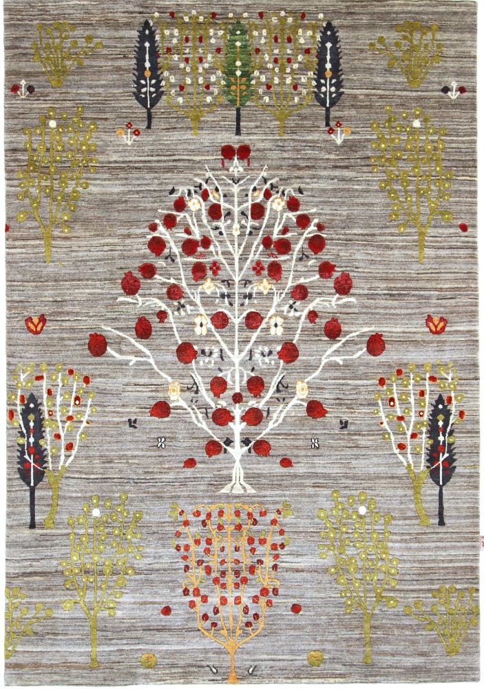 Indisk tæppe Design Gabbeh Loribaft 241x166 241x166, Persisk tæppe Knyttet i hånden