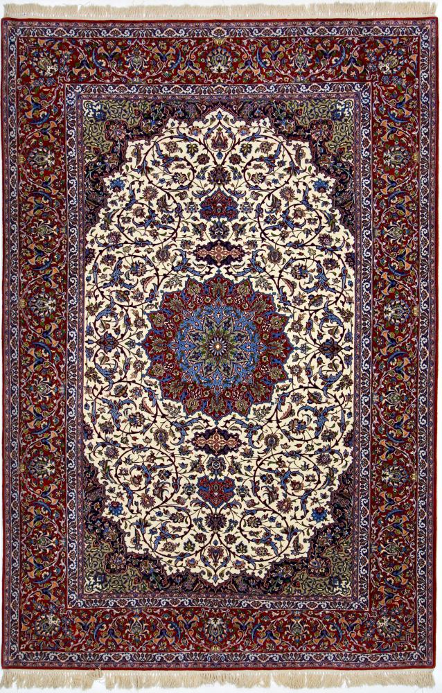 Persisk teppe Isfahan Silkerenning 299x199 299x199, Persisk teppe Knyttet for hånd
