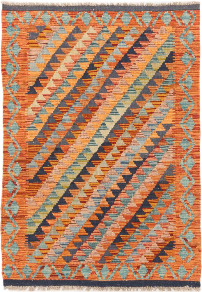 Tapete afegão Kilim Afegão 122x88 122x88, Tapete persa Tecido à mão