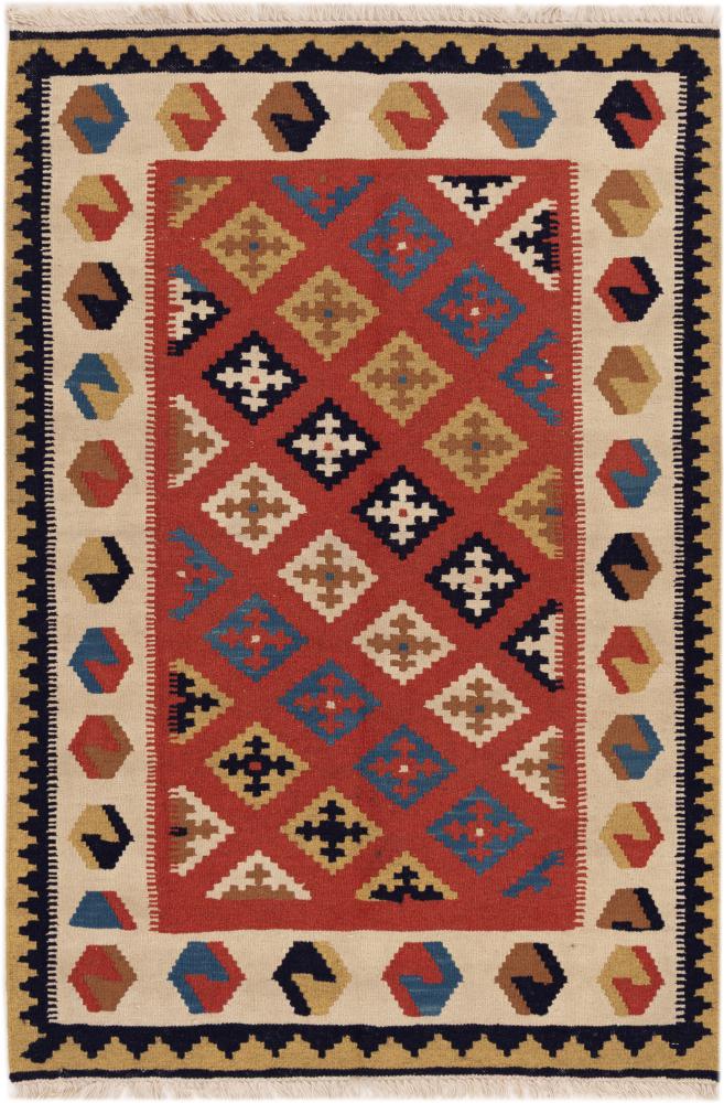 Perzisch tapijt Kilim Fars Shiraz 155x105 155x105, Perzisch tapijt Handgeweven