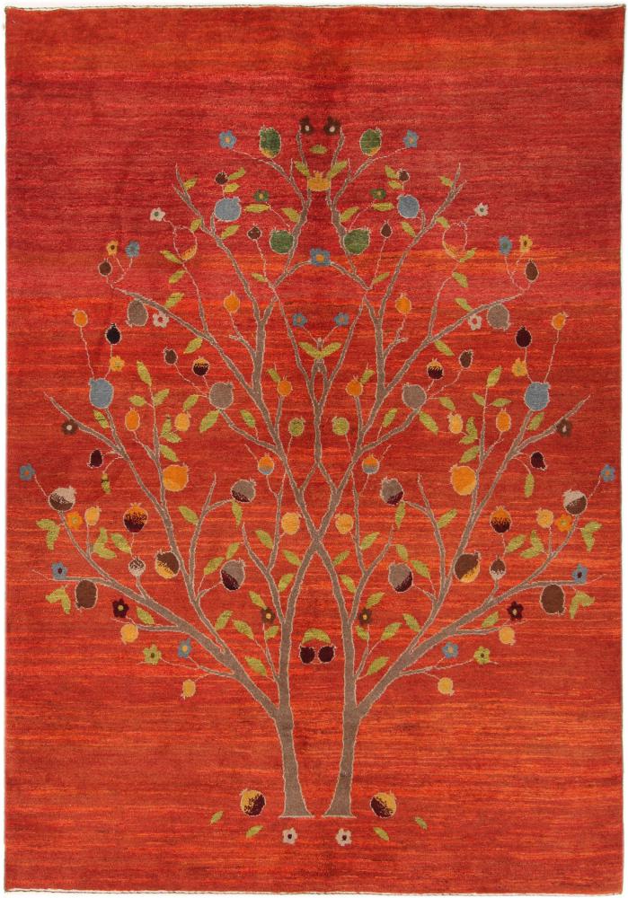 Perzsa szőnyeg Perzsa Gabbeh Loribaft Nature 7'11"x5'7" 7'11"x5'7", Perzsa szőnyeg Kézzel csomózva