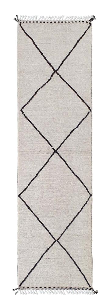 Afgán szőnyeg Berber Maroccan 302x85 302x85, Perzsa szőnyeg Kézzel csomózva