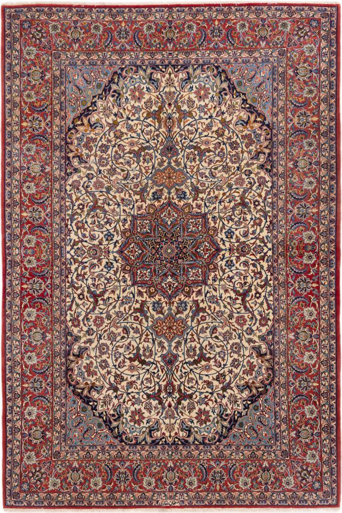 Persian Rug Isfahan Silk Warp Ghafari 233x157 233x157, Persian Rug Knotted by hand