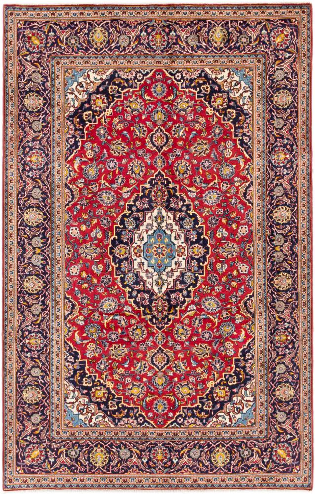 Tapis persan Kashan 309x201 309x201, Tapis persan Noué à la main