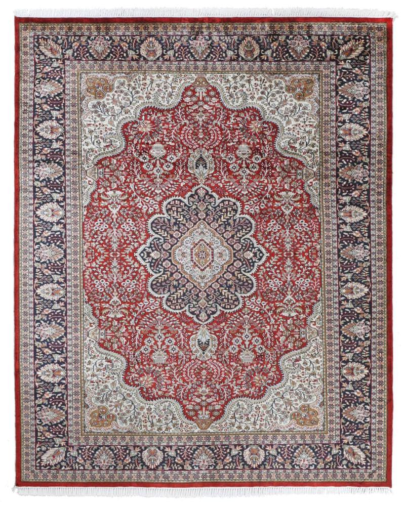 Tapis indien Agra Viskose 303x242 303x242, Tapis persan Noué à la main