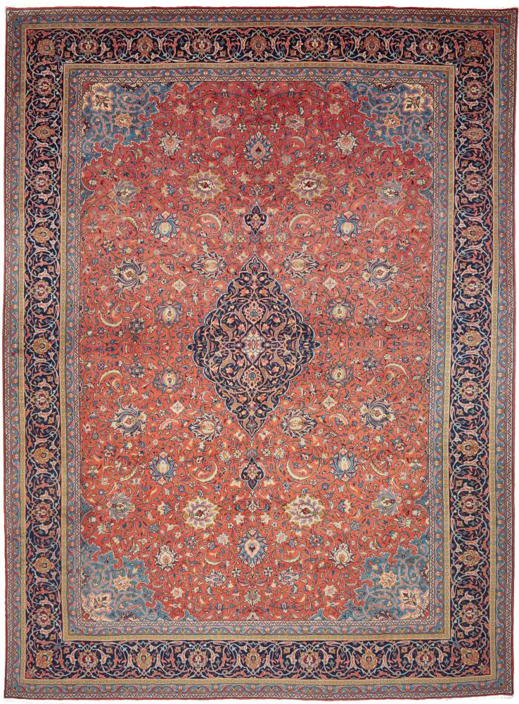 Alfombra persa Sarough 398x289 398x289, Alfombra persa Anudado a mano