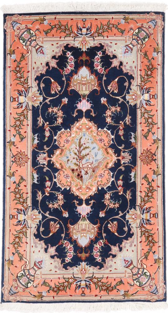 Tapete persa Tabriz 50Raj 117x64 117x64, Tapete persa Atado à mão