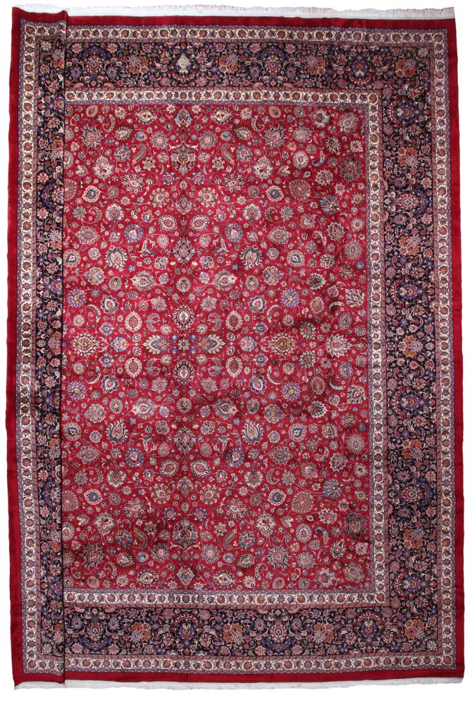 Persian Rug Mashad Asdan 667x553 667x553, Persian Rug Knotted by hand