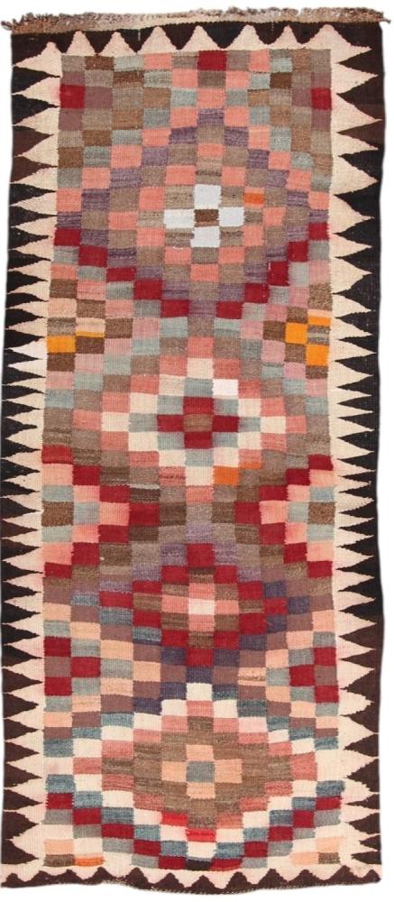 Persisk teppe Kelim Fars Antikke 269x121 269x121, Persisk teppe Handwoven 