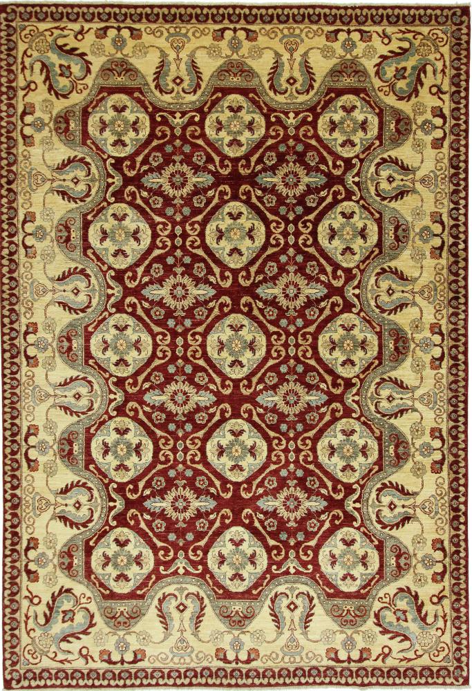 Afghan rug Ziegler Farahan 10'0"x6'10" 10'0"x6'10", Persian Rug Knotted by hand