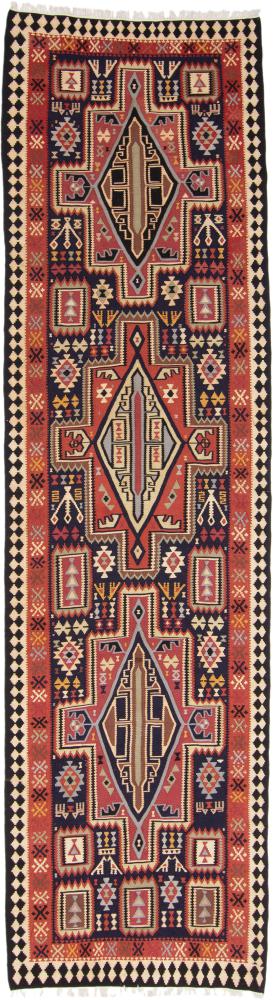 Tapete persa Kilim Fars 381x103 381x103, Tapete persa Tecido à mão