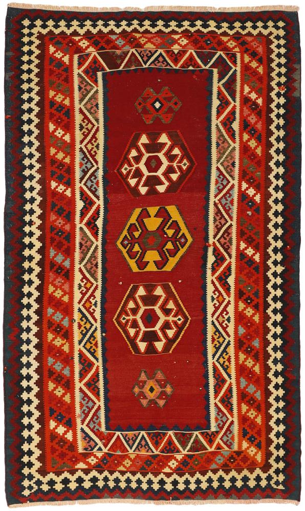 Perzsa szőnyeg Kilim Fars 8'2"x4'11" 8'2"x4'11", Perzsa szőnyeg szőttesek