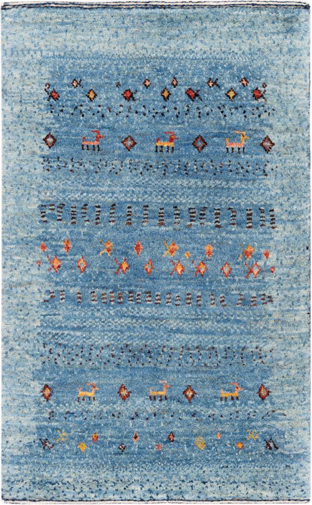 Persisk matta Persisk Gabbeh Loribaft Atelier 84x54 84x54, Persisk matta Handknuten