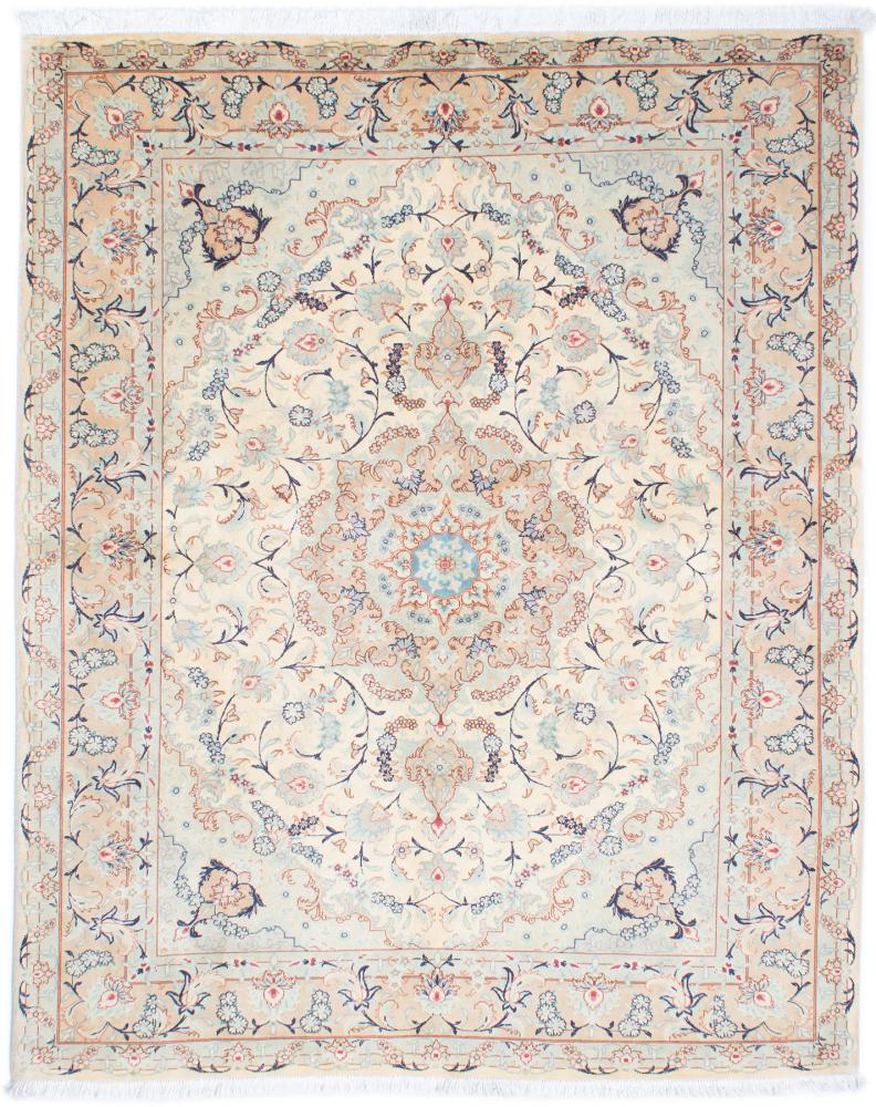 Perzsa szőnyeg Tabriz 50Raj 6'4"x5'0" 6'4"x5'0", Perzsa szőnyeg Kézzel csomózva