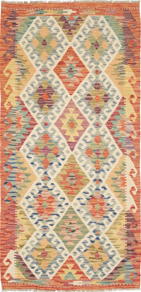 Tappeto afghano Kilim Afghan 195x94 195x94, Tappeto persiano Tessuto a mano